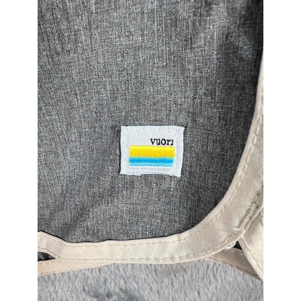 Vuori Banks Shorts Mens Large 8" Inseam Gray  Stretch Athletic Performance V330 - Picture 5 of 8
